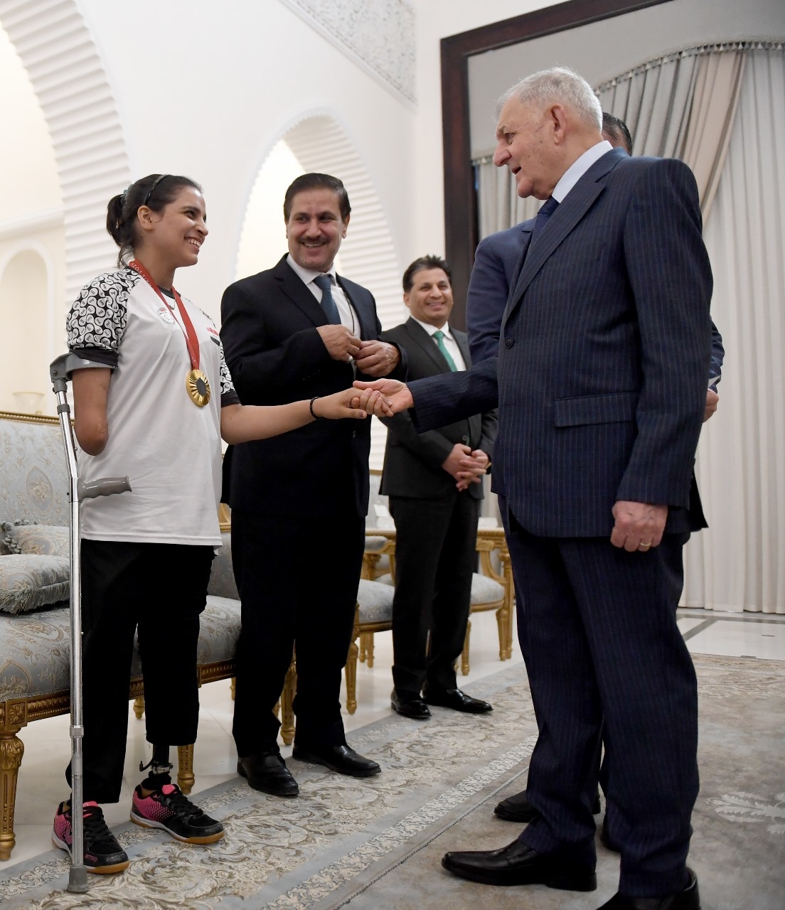 The President of the Republic honors the champion athletes who achieved top positions in the Paralympic Games in Paris.