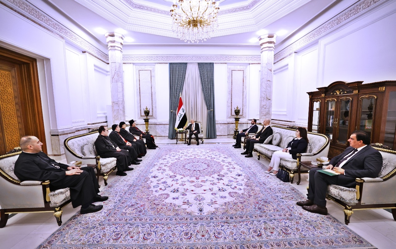 The President of the Republic hosts the Patriarch of the Syriac Catholic Church of Antioch in the world.