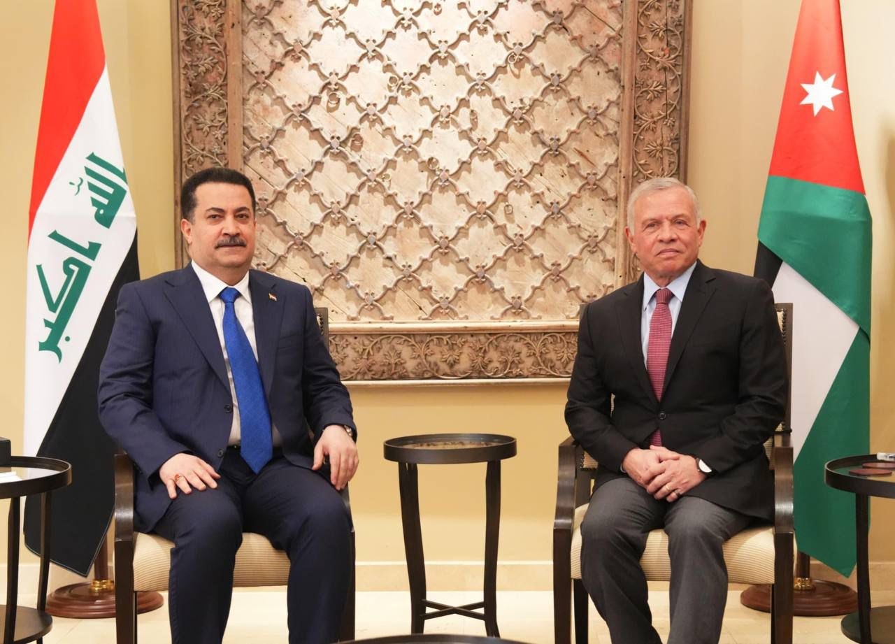 Prime Minister Mohammed Shia Al-Sudani Meets King Abdullah II in Amman.