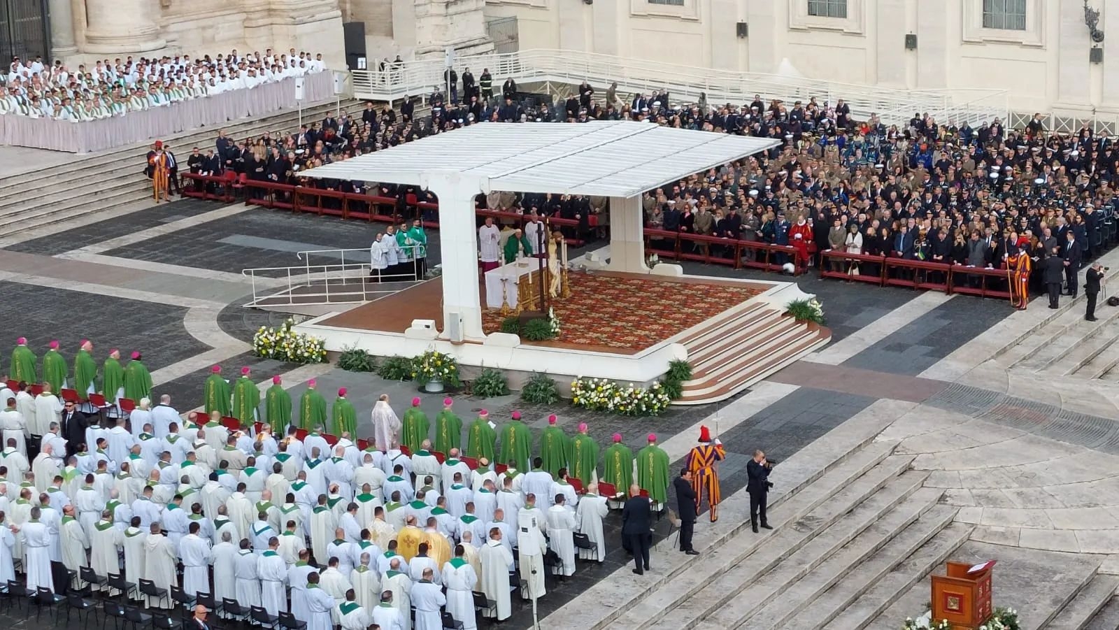 Pope Francis in Jubilee of the Armed Forces: Let the World Hear the Cry for Peace.