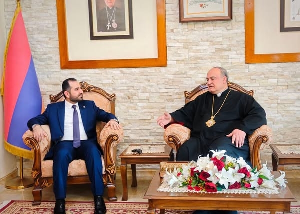 Head of the Endowment Office for Christian- Yazidi- and Mandaean Religions Dr. Rami Joseph Agajan Visits Armenian Catholic Diocese Emphasizes State Support for Religious Communities and Peaceful Coexistence.