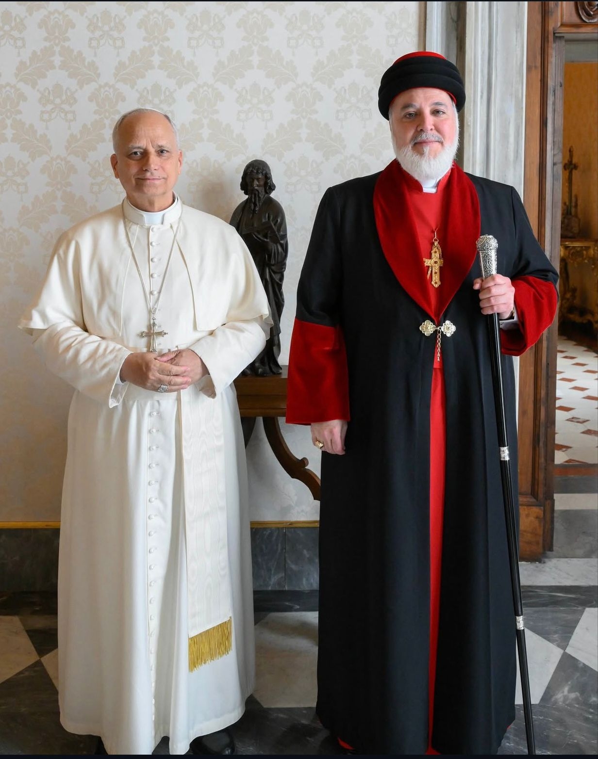 The Desired Communion and Middle Eastern Christians...  Pope Leo Meets Mar Awa III.